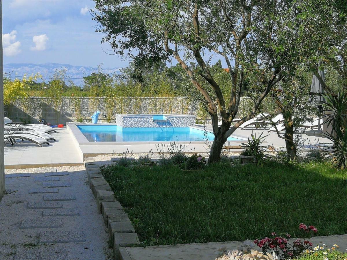 Villa Flora Maris Apartments Privlaka  Eksteriør bilde